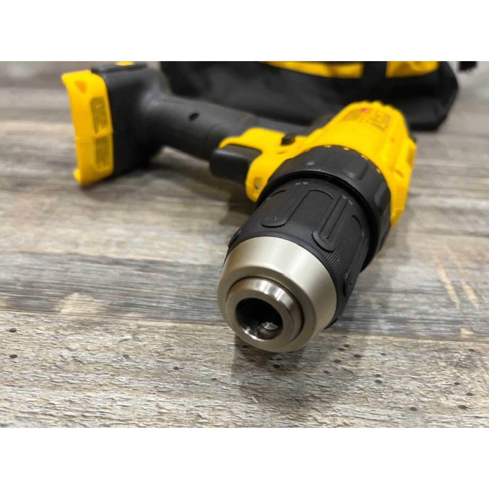 AS-IS DEWALT 20V MAX Cordless 1/2 in. Drill/Driver Kit
