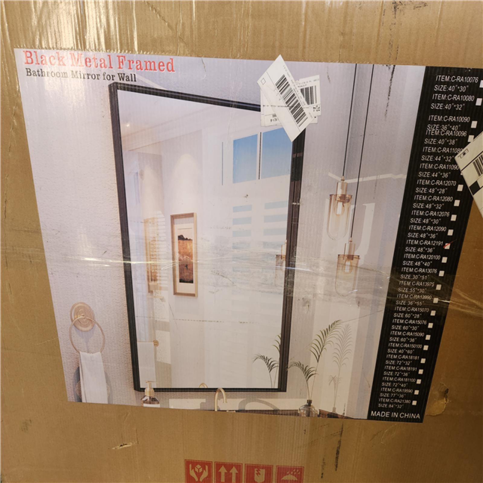 Phoenix NEW Mixed Wall Mirrors Pallet (17-Mirrors)