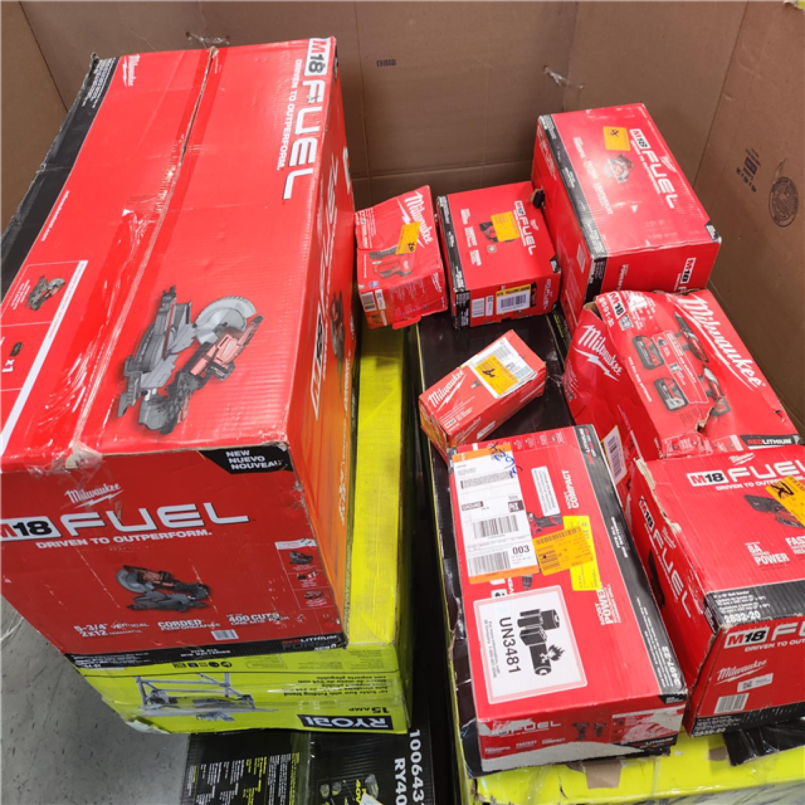 CALIFORNIA AS-IS TOOL PALLET