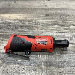 AS-IS Milwaukee 12V Lithium-Ion Cordless 3/8 in. Ratchet (Tool-Only)