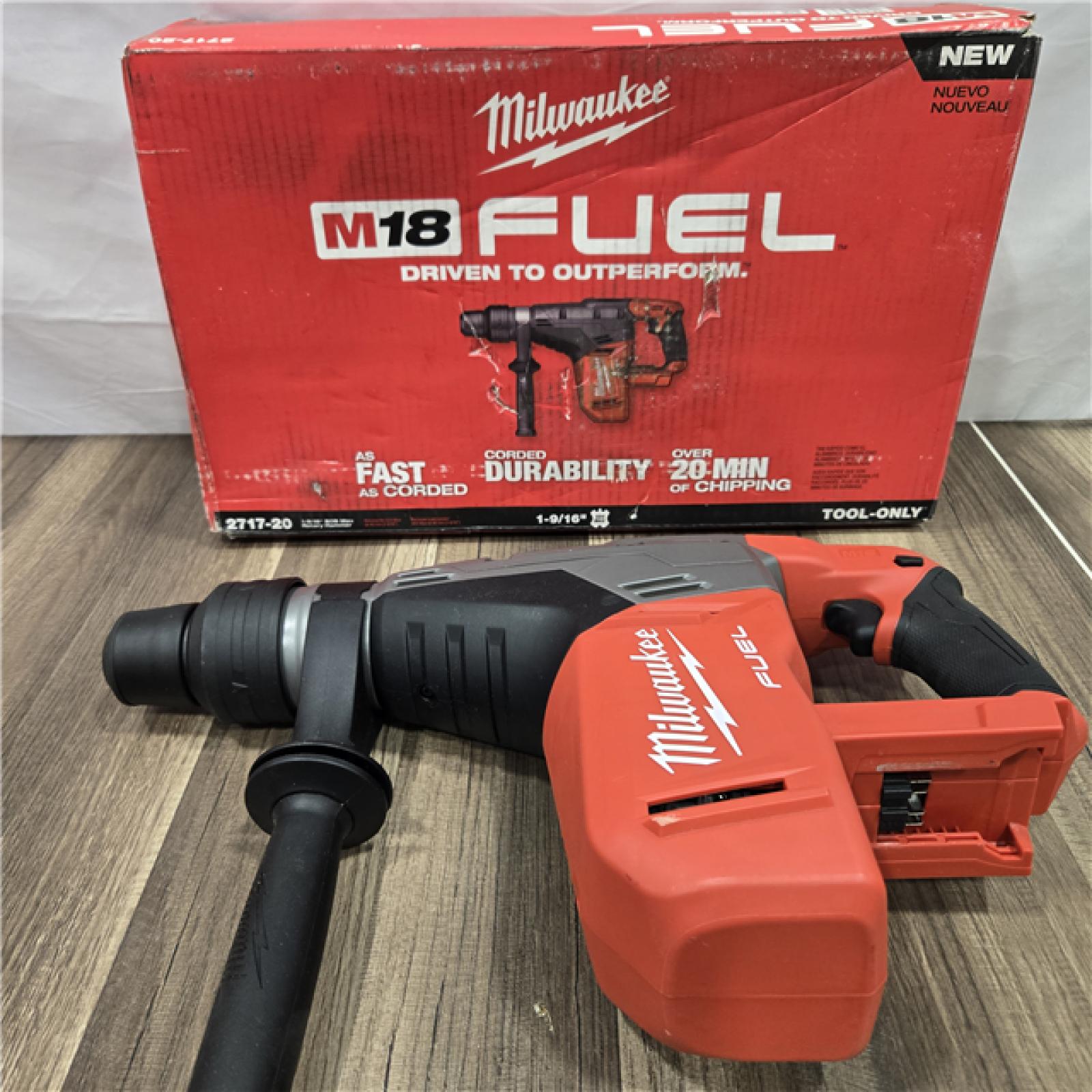 GOOD   Milwaukee FUEL 18V Lithium-Ion Brushless Cordless 1-9/16 in. SDS-Max Rotary Hammer (Tool-Only)