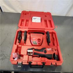 AS-IS- MILWAUKEE 12-Volt Lithium-Ion Force Logic Cordless Press Tool Kit