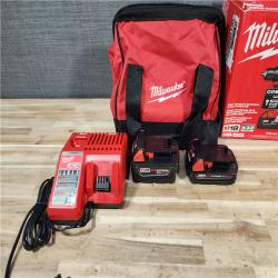 HOUSTON LOCATION - AS-IS Milwaukee 18-Volt Lithium-Ion Brushless Cordless Compact Hammer Drill/Impact Combo Kit