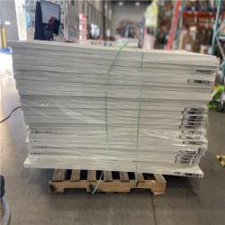 DALLAS LOCATION - JELD-WEN 28 in. x 80 in. Rockport Primed Smooth Molded Composite MDF Interior Door Slab - 26 UNITS