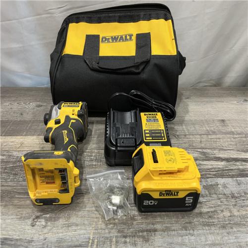 AS-IS DEWALT ATOMIC 20V MAX Lithium-Ion Cordless 1/4 in. Brushless Impact Driver Kit