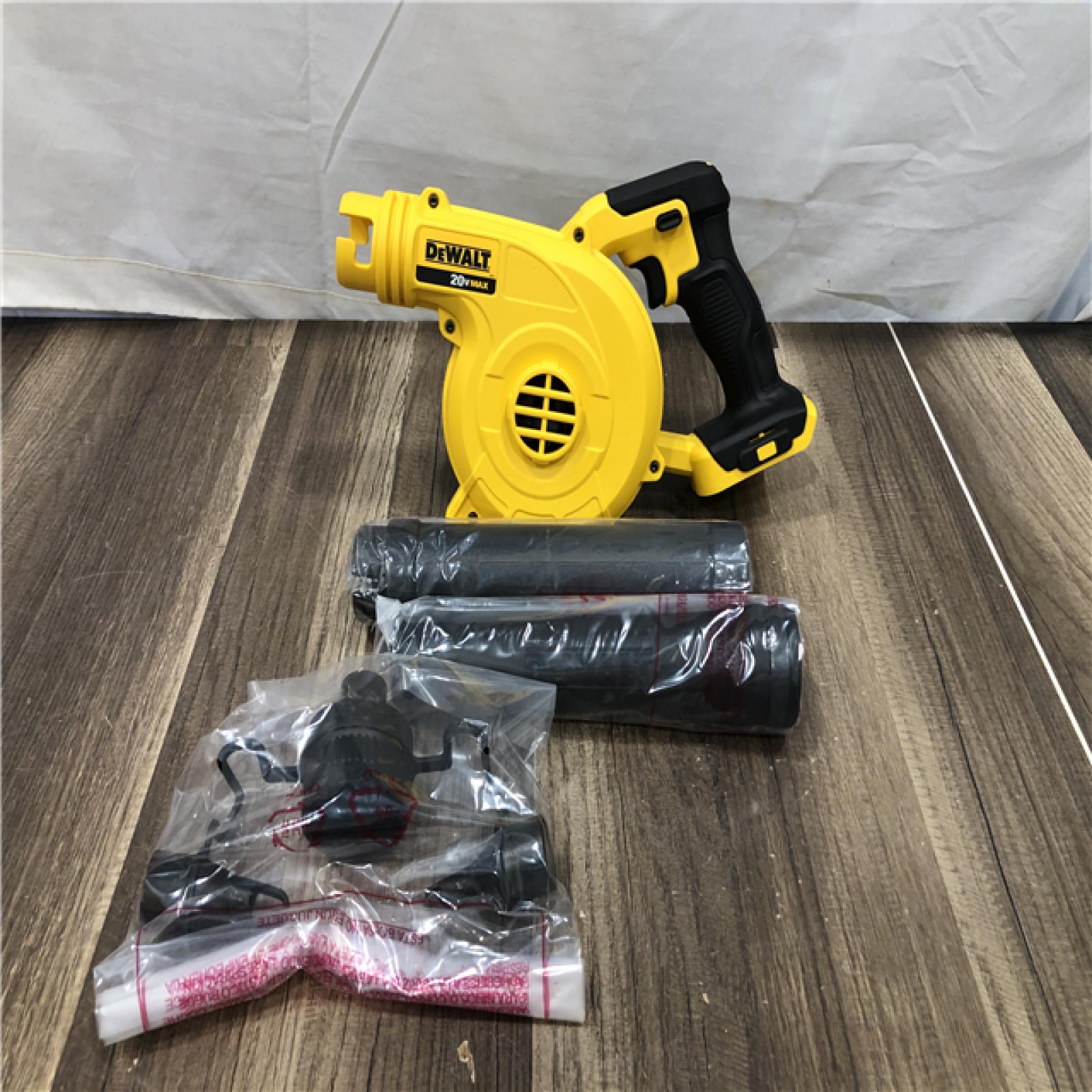 AS-IS DEWALT 20V MAX Cordless Compact Jobsite Blower 135 MPH 100 CFM (Tool Only)