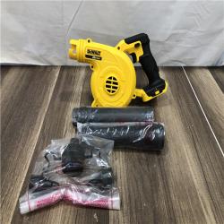 AS-IS DEWALT 20V MAX Cordless Compact Jobsite Blower 135 MPH 100 CFM (Tool Only)