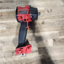 HOUSTON LOCATION - AS-IS Milwaukee FUEL Gen-2 18V Lithium-Ion Brushless Cordless Mid Torque 1/2 in. Impact Wrench w/Friction Ring W/ BATTERY & CHARGER