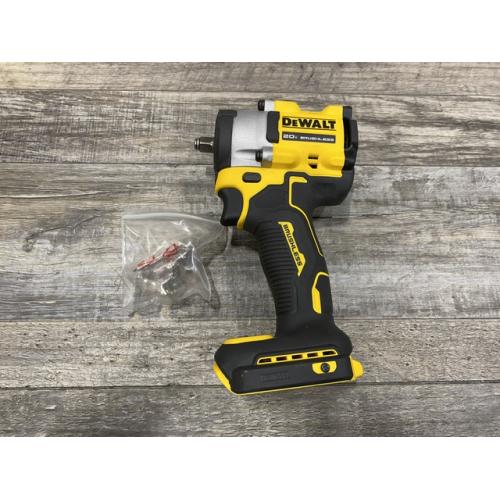 AS-IS DEWALT ATOMIC 20V MAX Cordless Brushless 3/8 in.Variable Speed Impact Wrench (Tool Only)