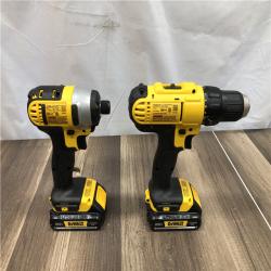 AS-IS DEWALT 20V MAX Cordless Drill/Impact 2 Tool Combo Kit