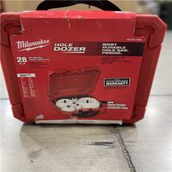 DALLAS LOCATION- AS-IS Milwaukee Hole Dozer General Purpose Bi-Metal Hole Saw Set