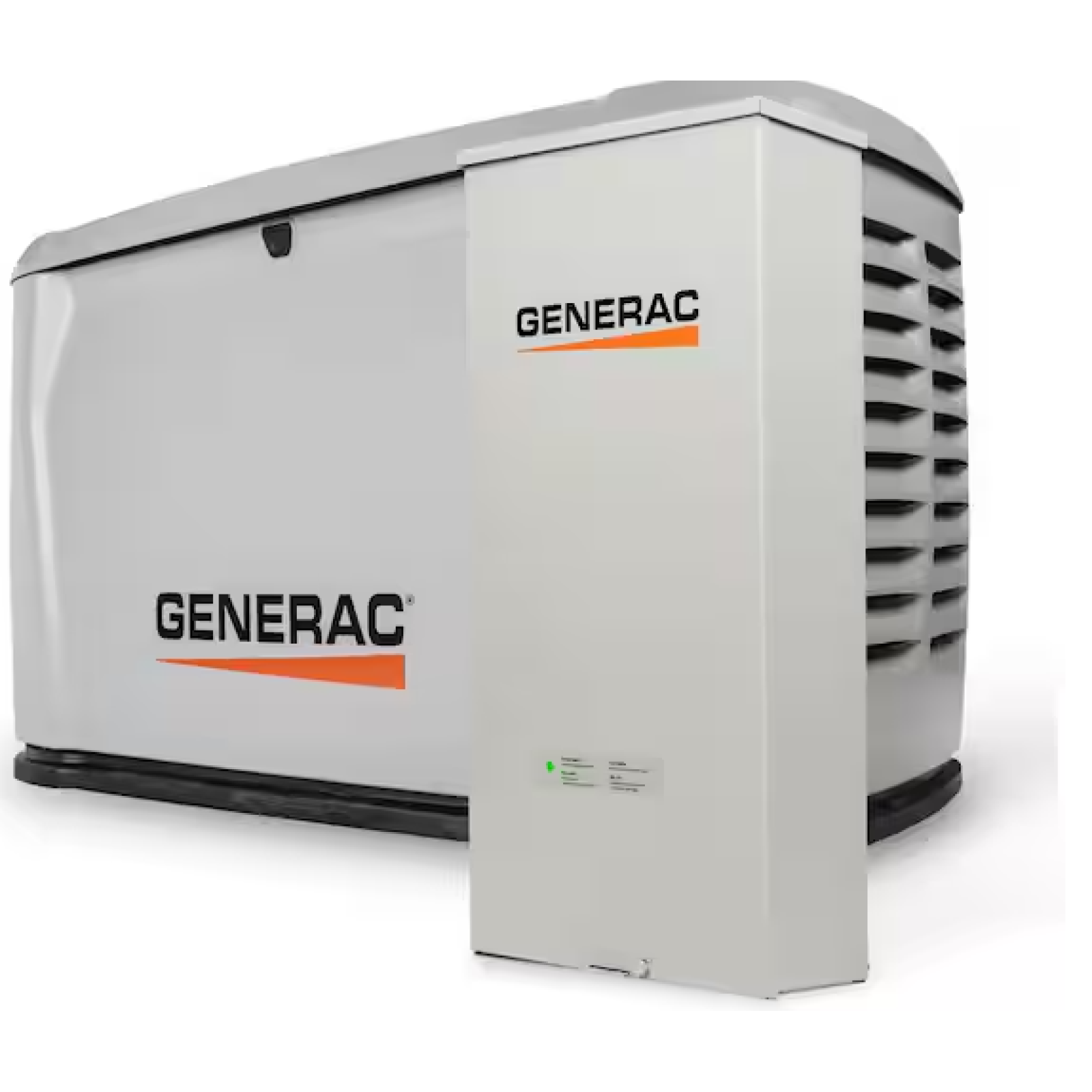DALLAS LOCATION- AS IS GENERAC 26kW Air-Cooled Generator and 200 Amp Transfer Switch w/ Smart Monitoring