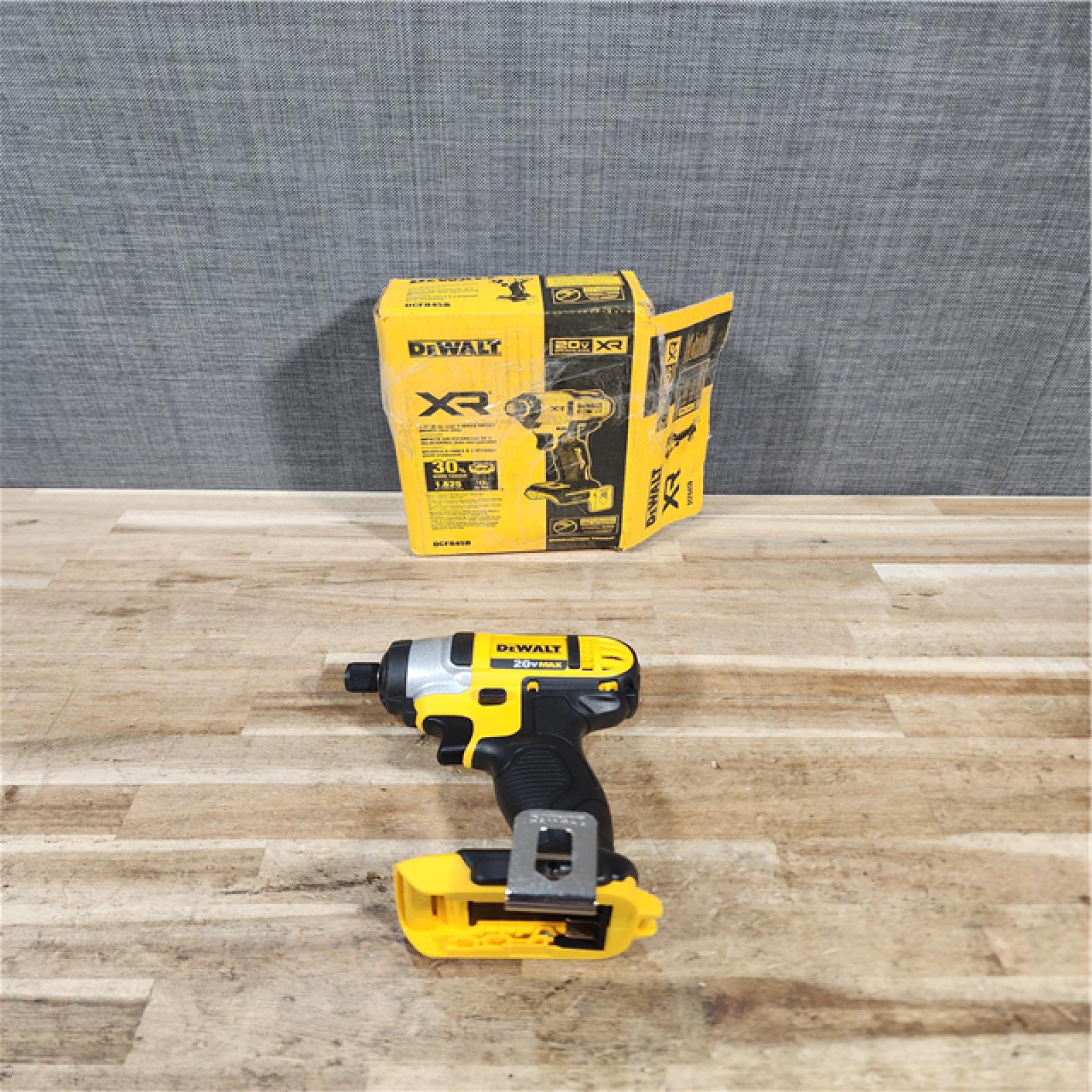 HOUSTON LOCATION - AS - IS DEWALT 20-Volt Maximum XR Cordless Brushless 1/4 in. 3-Speed Impact Driver (Tool-Only)