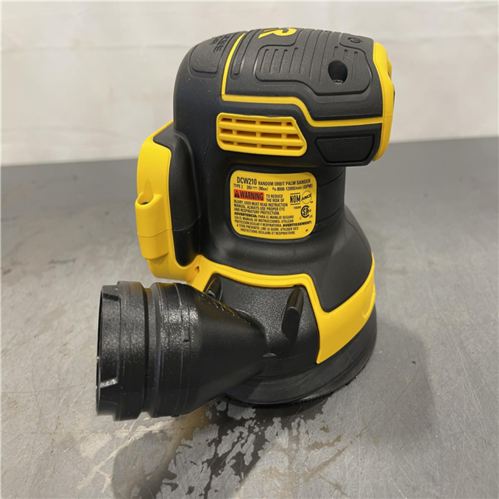 AS-IS - DEWALT 20V MAX XR Cordless Brushless 5 in. Random Orbital Sander