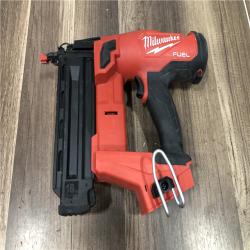 AS-IS Milwaukee FUEL 18-Volt Lithium-Ion Brushless Cordless Gen II 18-Gauge Brad Nailer (Tool-Only)