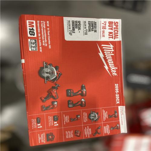 NEW! - Milwaukee M18 18V Lithium-Ion Cordless Combo Kit