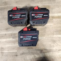 HOUSTON LOCATION - AS-IS MILWAUKEE FORGE BATTERY PACK QTY - 3