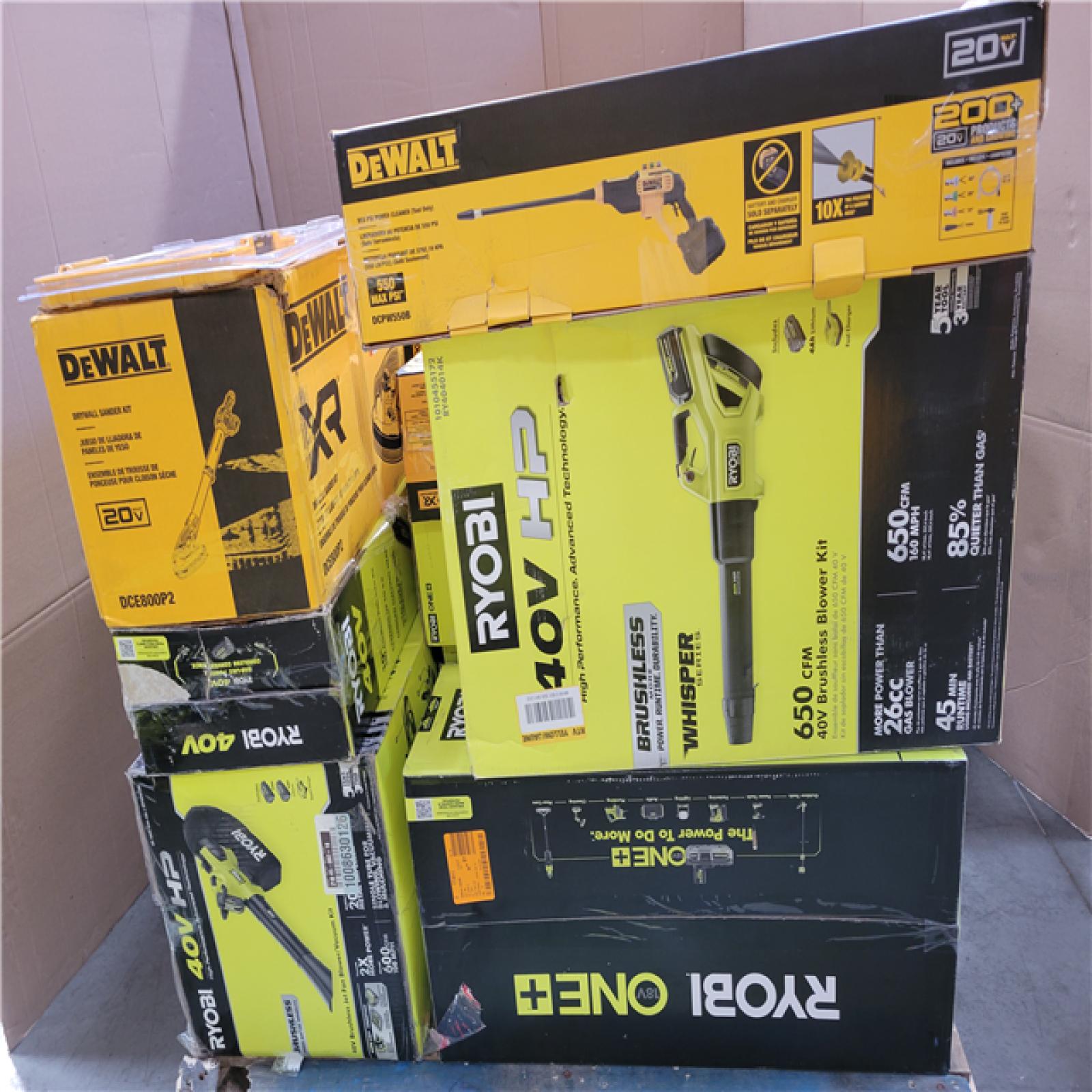 CALIFORNIA AS-IS TOOL PALLET