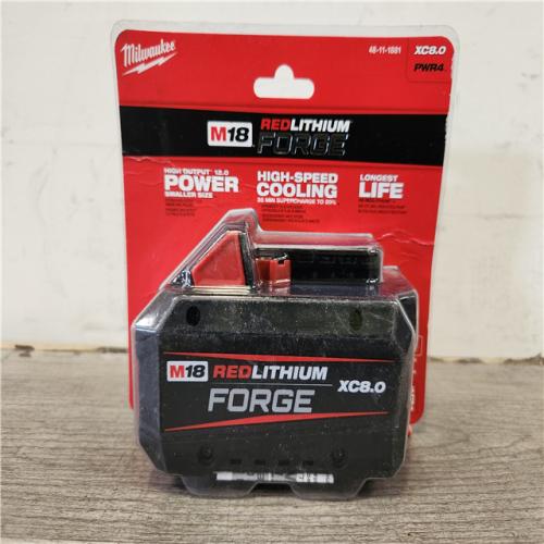 Phoenix Location NEW Milwaukee M18 18V Lithium-Ion REDLITHIUM FORGE XC 8.0 Ah Battery Pack (Sealed)