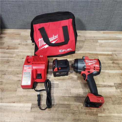 HOUSTON LOCATION - AS - IS Milwaukee FUEL 18V Lithium-Ion Brushless Cordless 1/2 in. Impact Wrench w/Friction Ring Kit