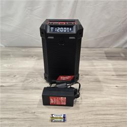 AS-IS Milwaukee 2951-20 M12 12V Bluetooth Speaker Radio (Tool-Only)