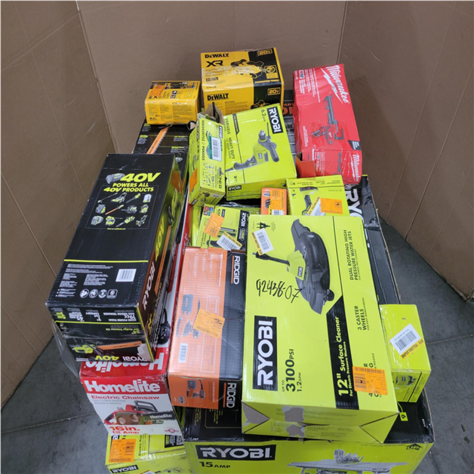 CALIFORNIA AS-IS TOOL PALLET
