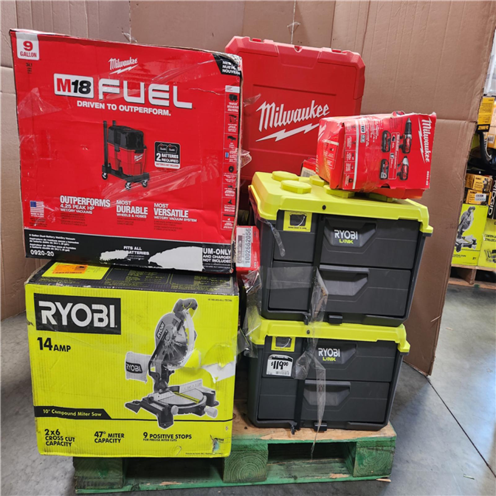 CALIFORNIA AS-IS TOOL PALLET