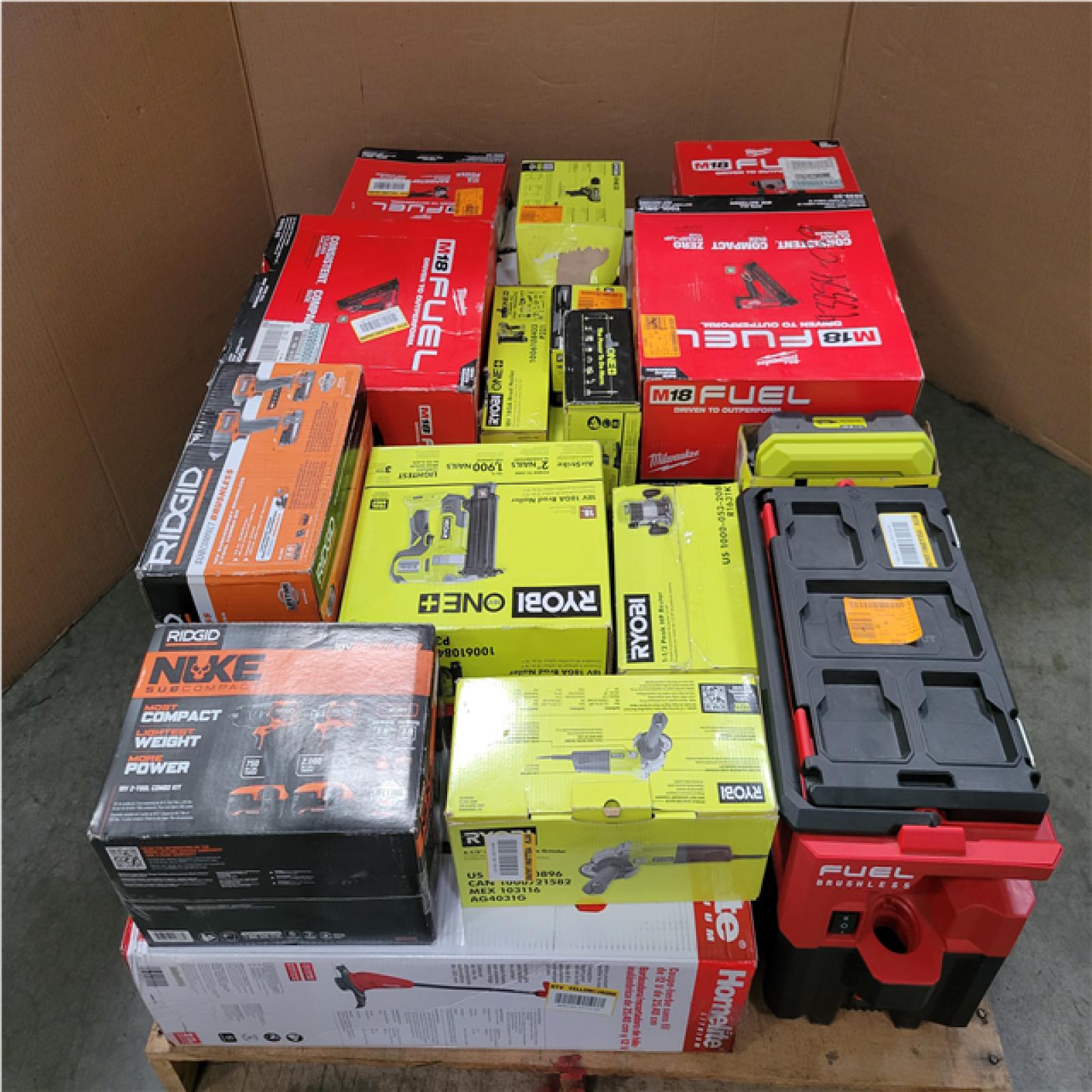 CALIFORNIA AS-IS TOOL PALLET