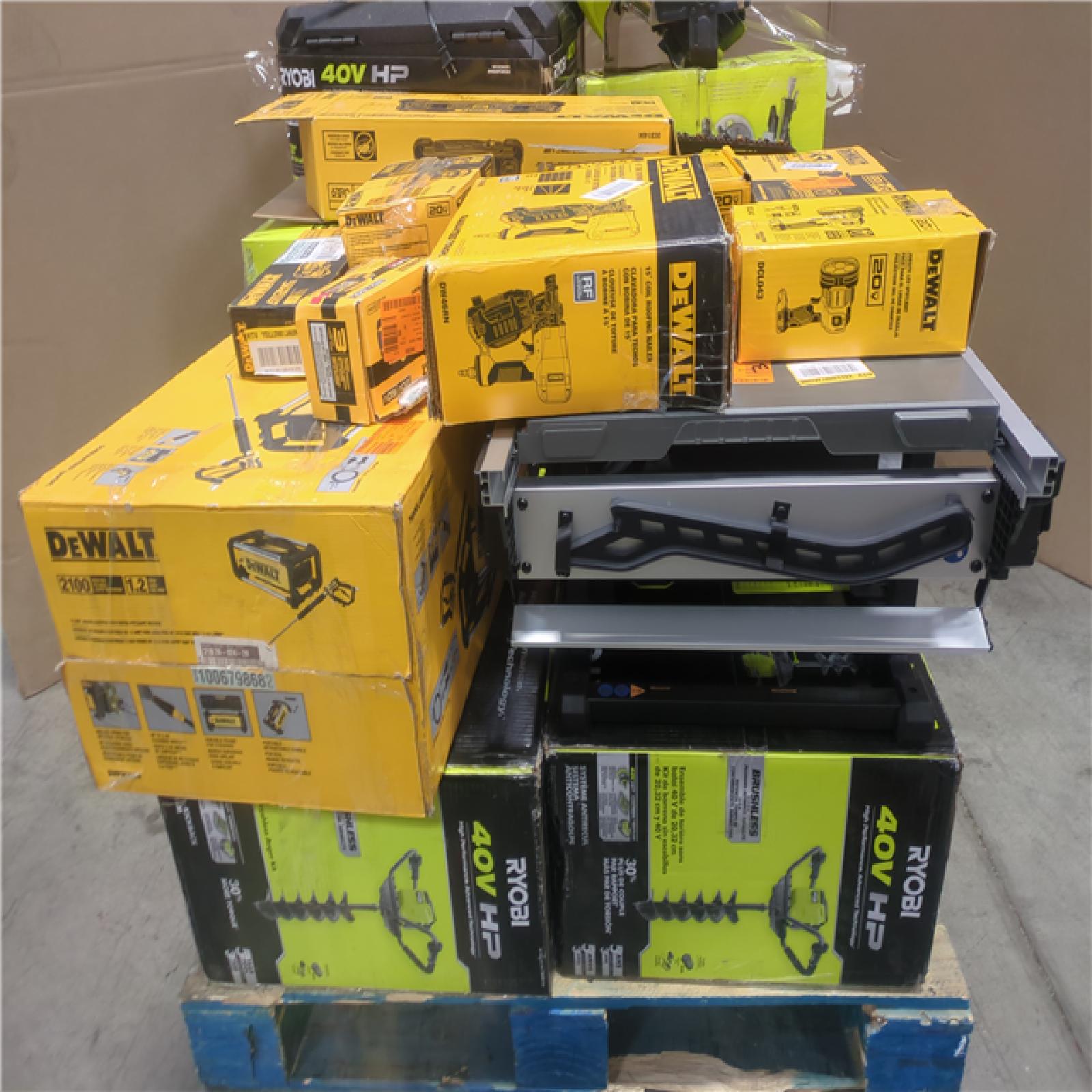 CALIFORNIA AS-IS TOOL PALLET