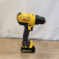 AS-IS- 20V MAX Cordless 1/2 in. Drill/Driver  (2) 20V 1.3Ah Batteries  Charger and Bag