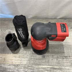 AS-IS Milwaukee 18V Lithium-Ion Brushless Cordless FUEL 5 in. Random Orbit Sander (Tool-Only)