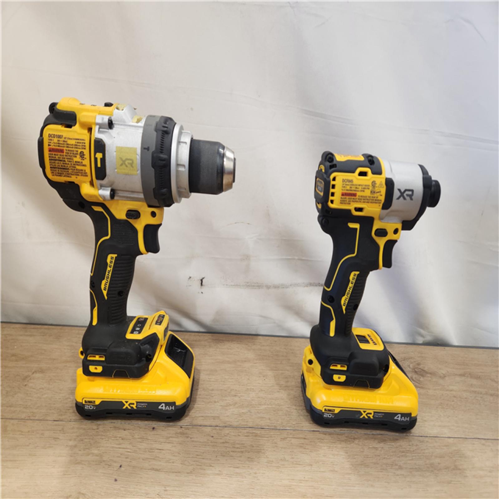AS-IS- DEWALT 20V MAX Lithium-Ion Cordless 2-Tool Combo Kit