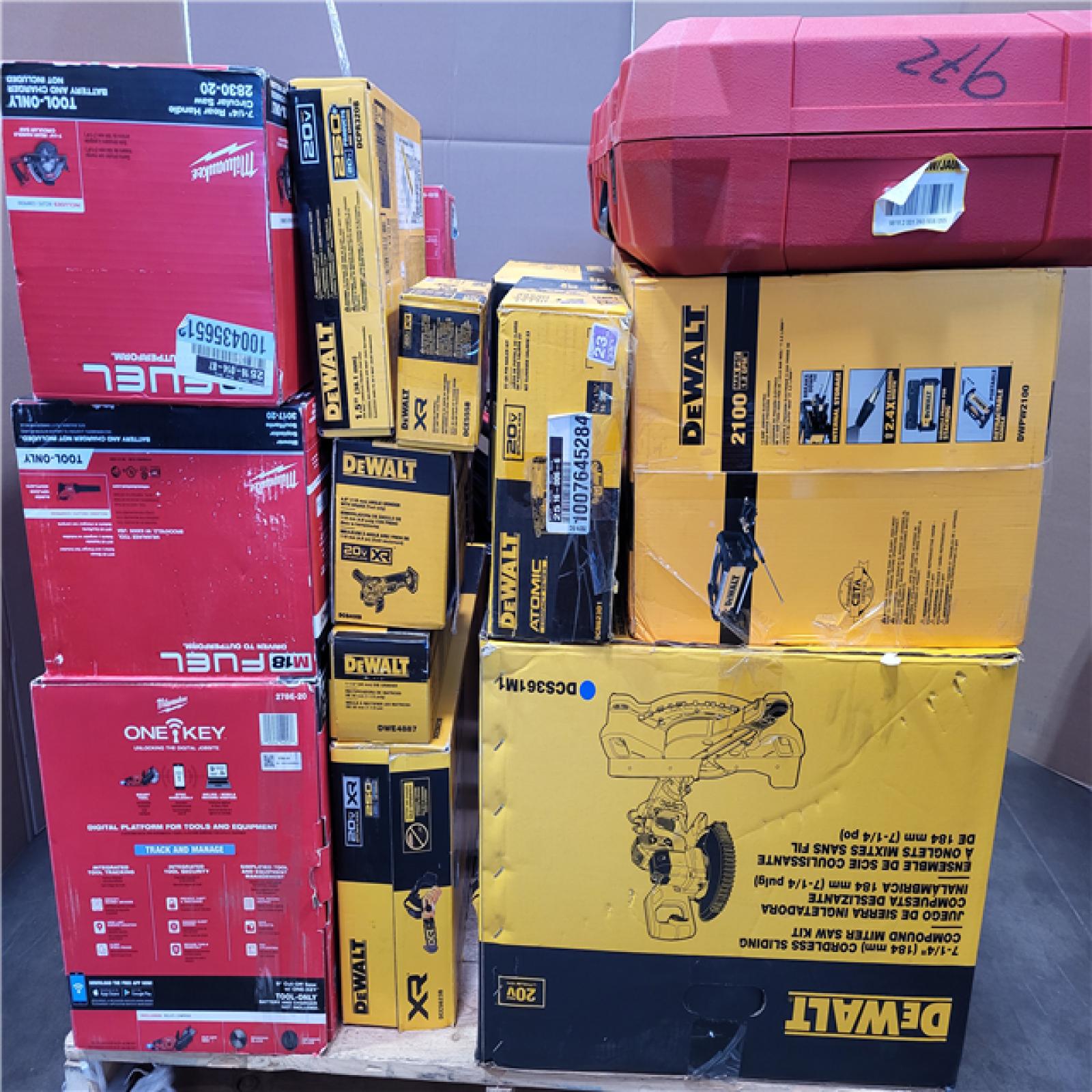 CALIFORNIA AS-IS TOOL pallet