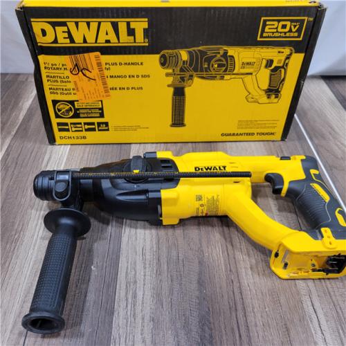 AS-IS DEWALT 20V MAX Cordless Brushless 1 in. SDS Plus D-Handle Concrete and Masonry Rotary Hammer (Tool Only)