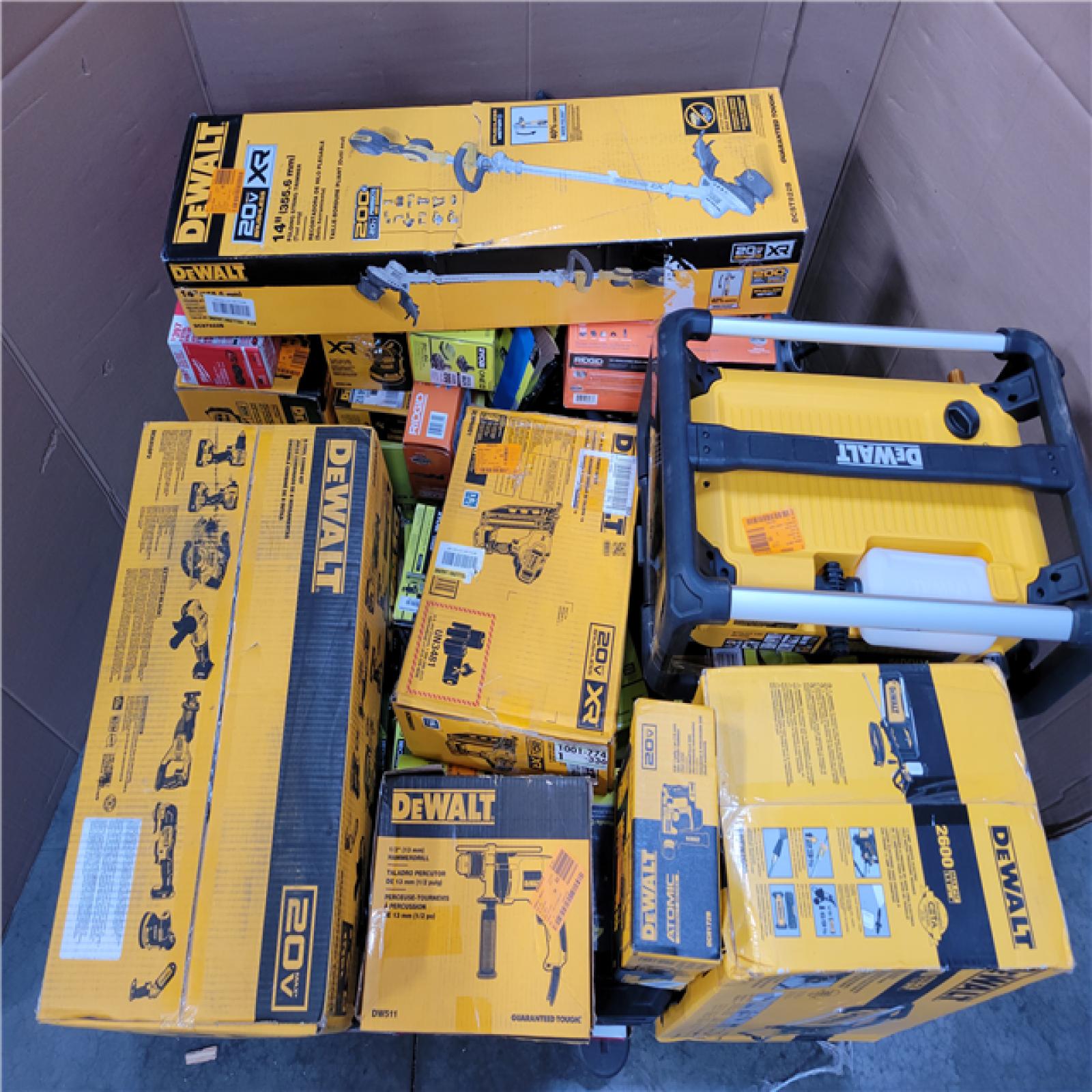 CALIFORNIA AS-IS TOOL PALLET