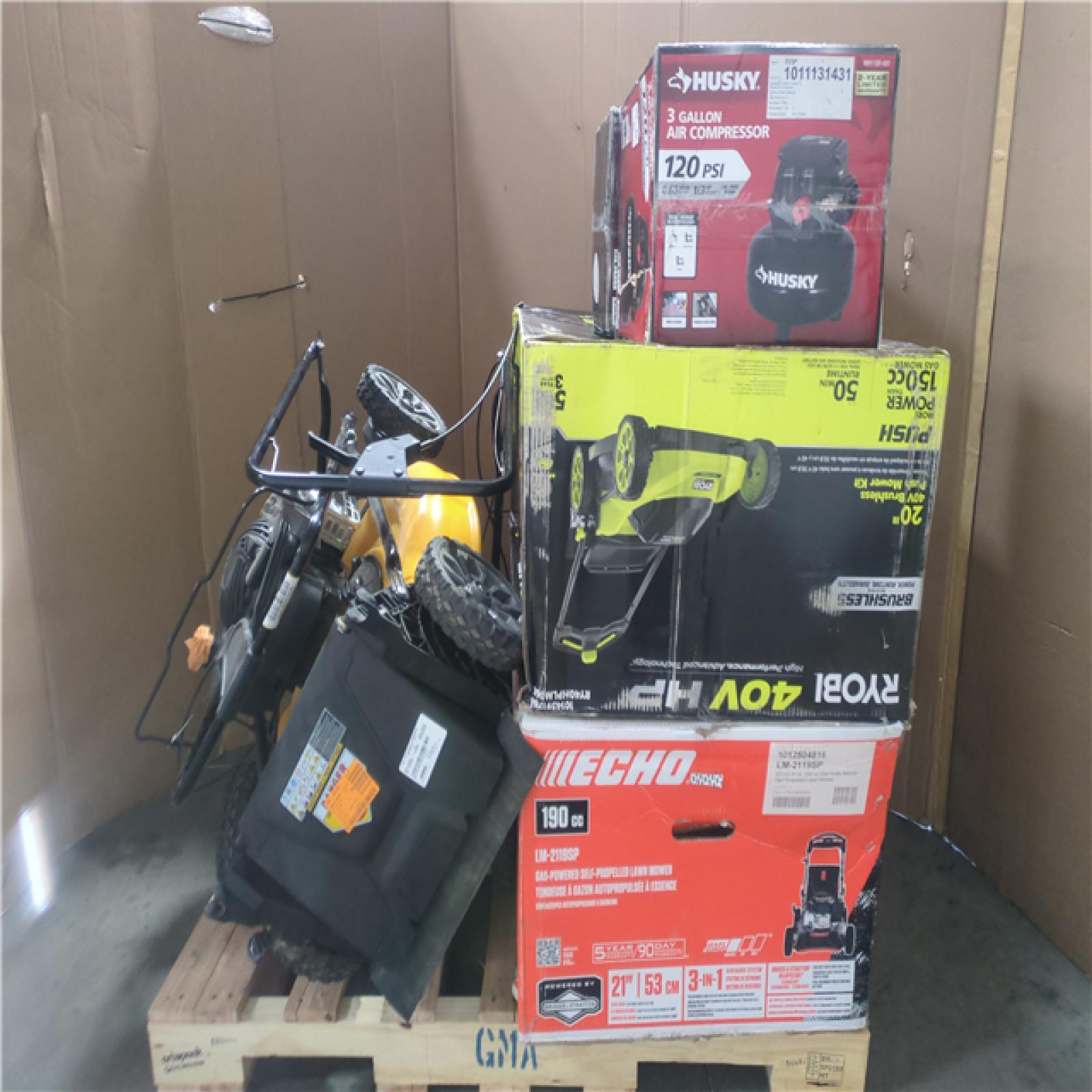 CALIFORNIA AS-IS OUTDOOR POWER EQUIPMENT