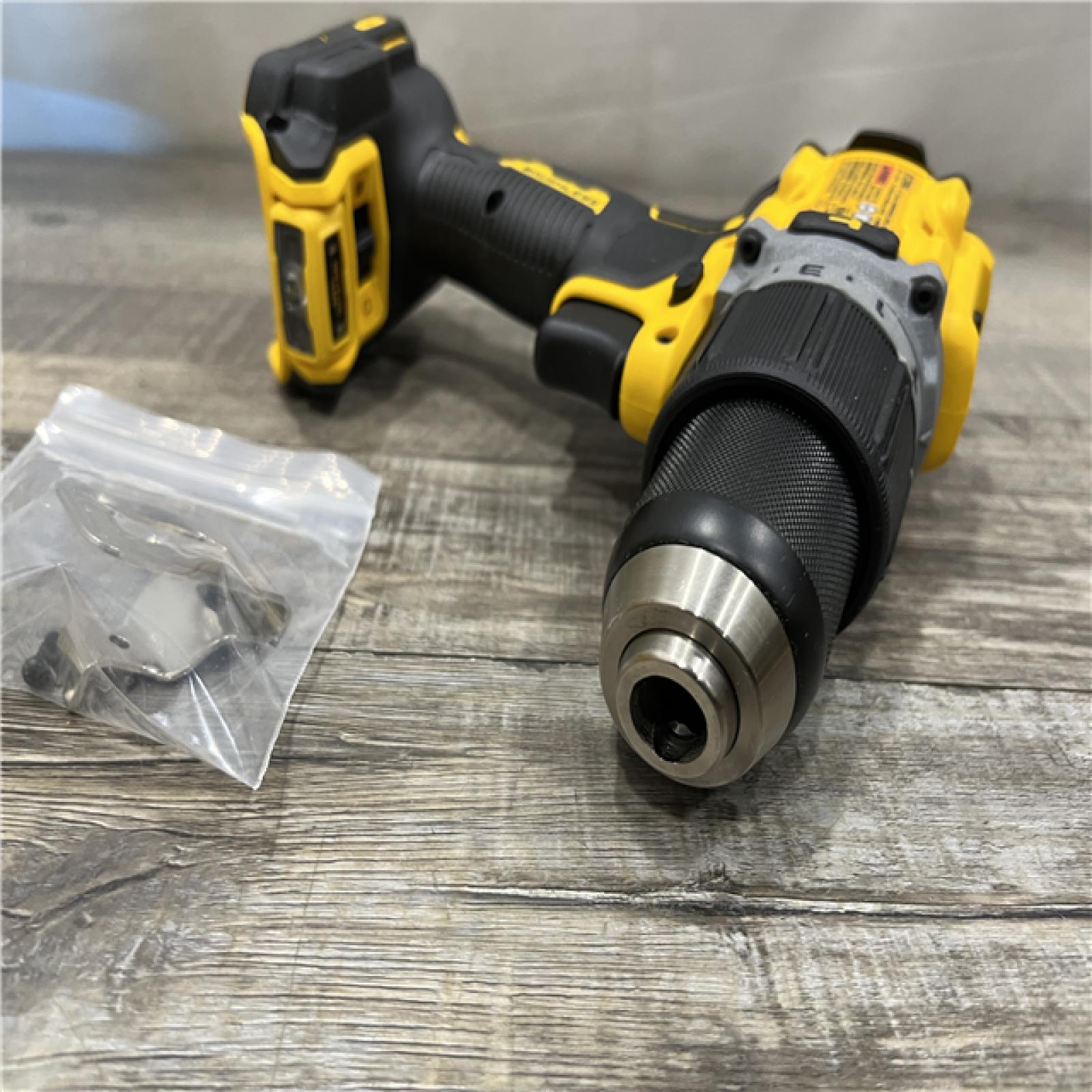 AS-IS DEWALT 20V XR Brushless Cordless 1/2 in. Hammer Drill (Tool-Only)