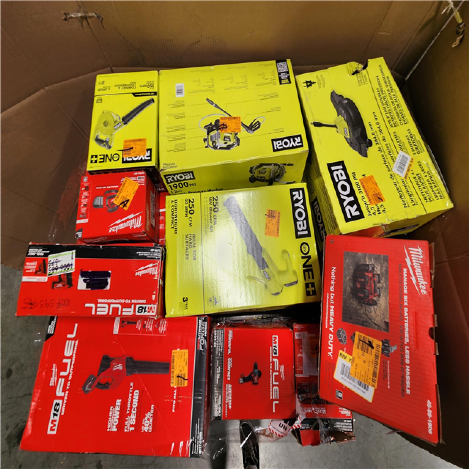 CALIFORNIA AS-IS TOOL PALLET