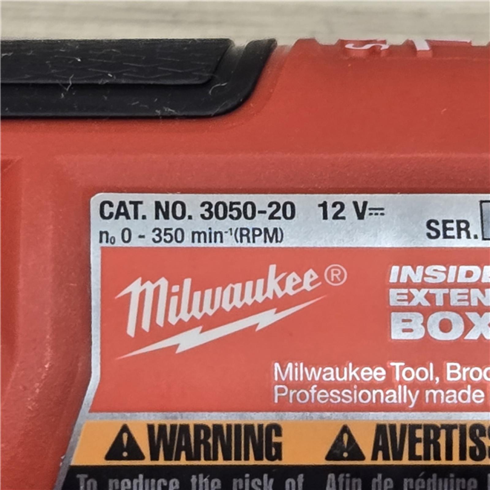 AS-IS Milwaukee M12 FUEL INSIDER Extended Reach Box Ratchet (Tool-Only)