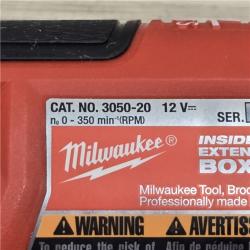 AS-IS Milwaukee M12 FUEL INSIDER Extended Reach Box Ratchet (Tool-Only)