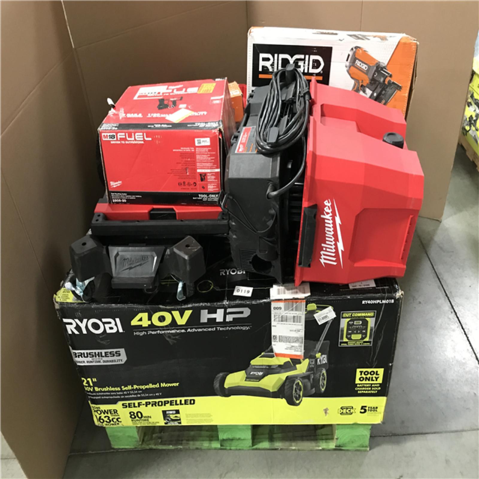 CALIFORNIA AS-IS TOOL PALLET