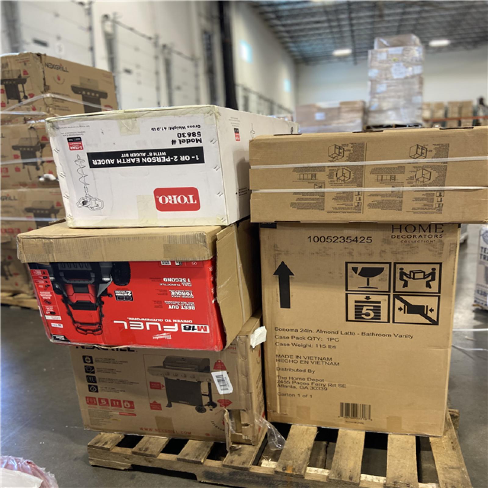 DALLAS LOCATION - AS-IS HOME IMPROVEMENT PALLET