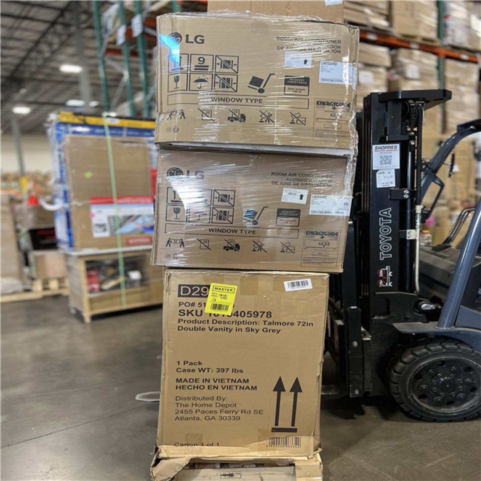 DALLAS LOCATION - AS-IS HOME IMPROVEMENT PALLET
