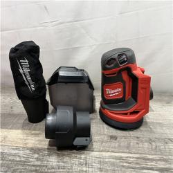 AS-IS Milwaukee 18V Lithium-Ion Cordless 5 in. Random Orbit Sander (Tool-Only)
