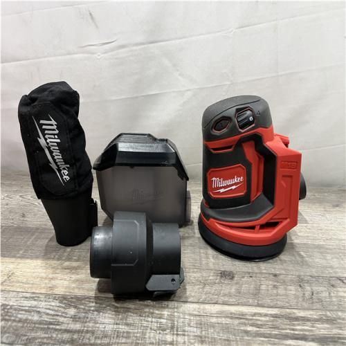 AS-IS Milwaukee 18V Lithium-Ion Cordless 5 in. Random Orbit Sander (Tool-Only)