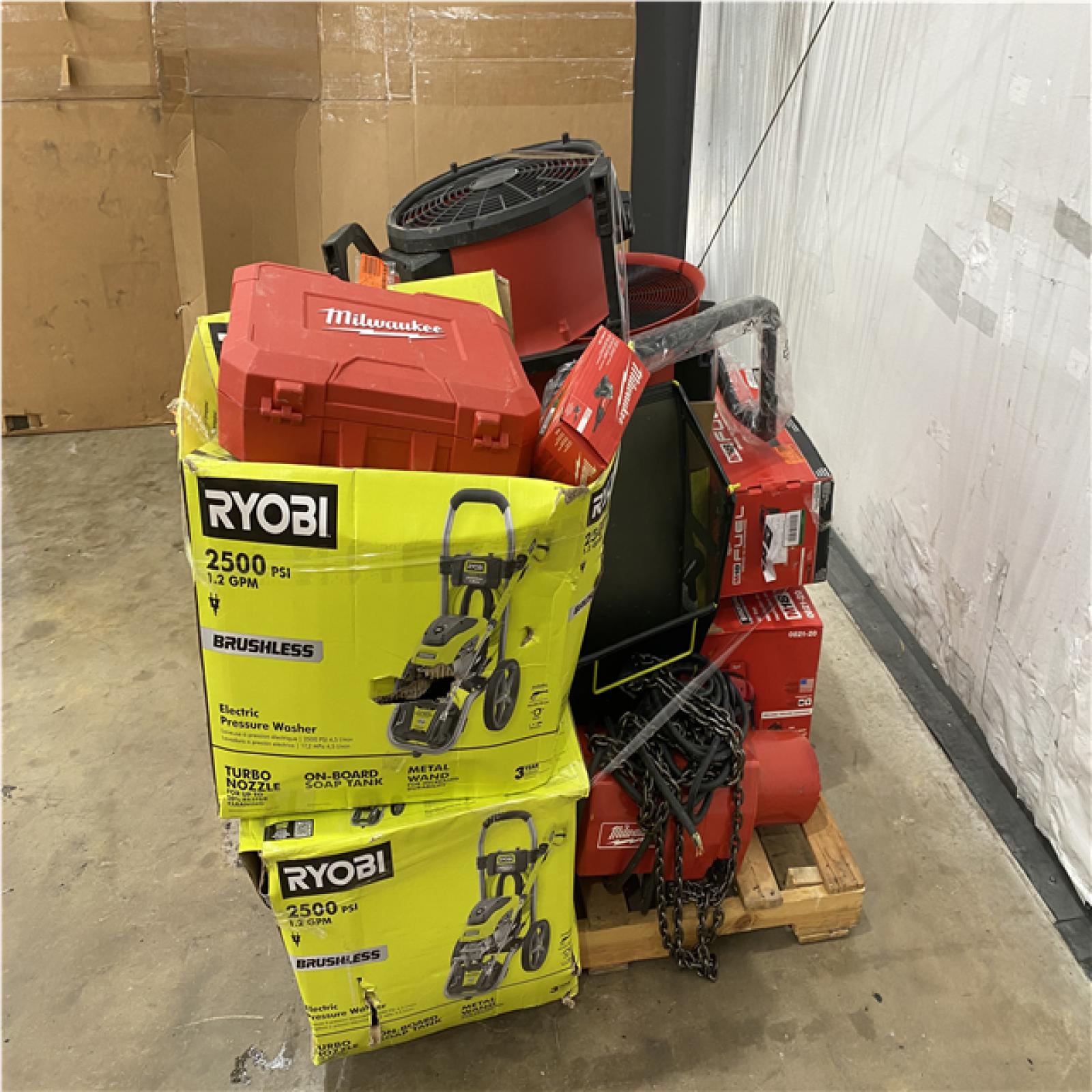 Houston Location - AS-IS Tool Pallet