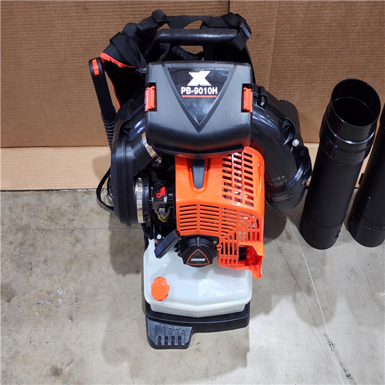 HOUSTON LOCATION - AS-IS ECHO 220 MPH 1110 CFM 79.9 Cc Gas 2-Stroke X Series Backpack Blower with Hip-Mounted Throttle