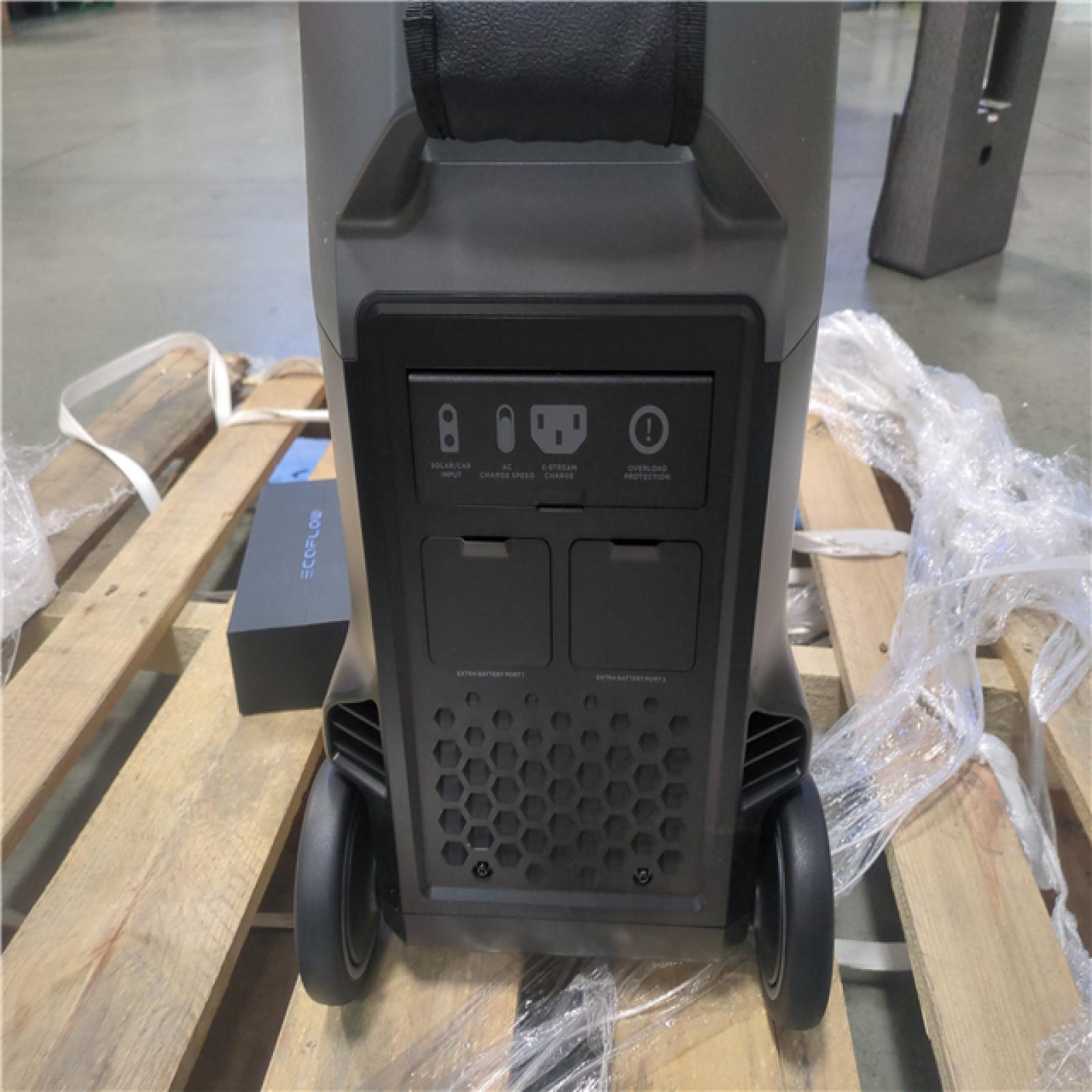 CALIFORNIA AS-IS ECOFLOW 7200W BATTERY GENERATOR