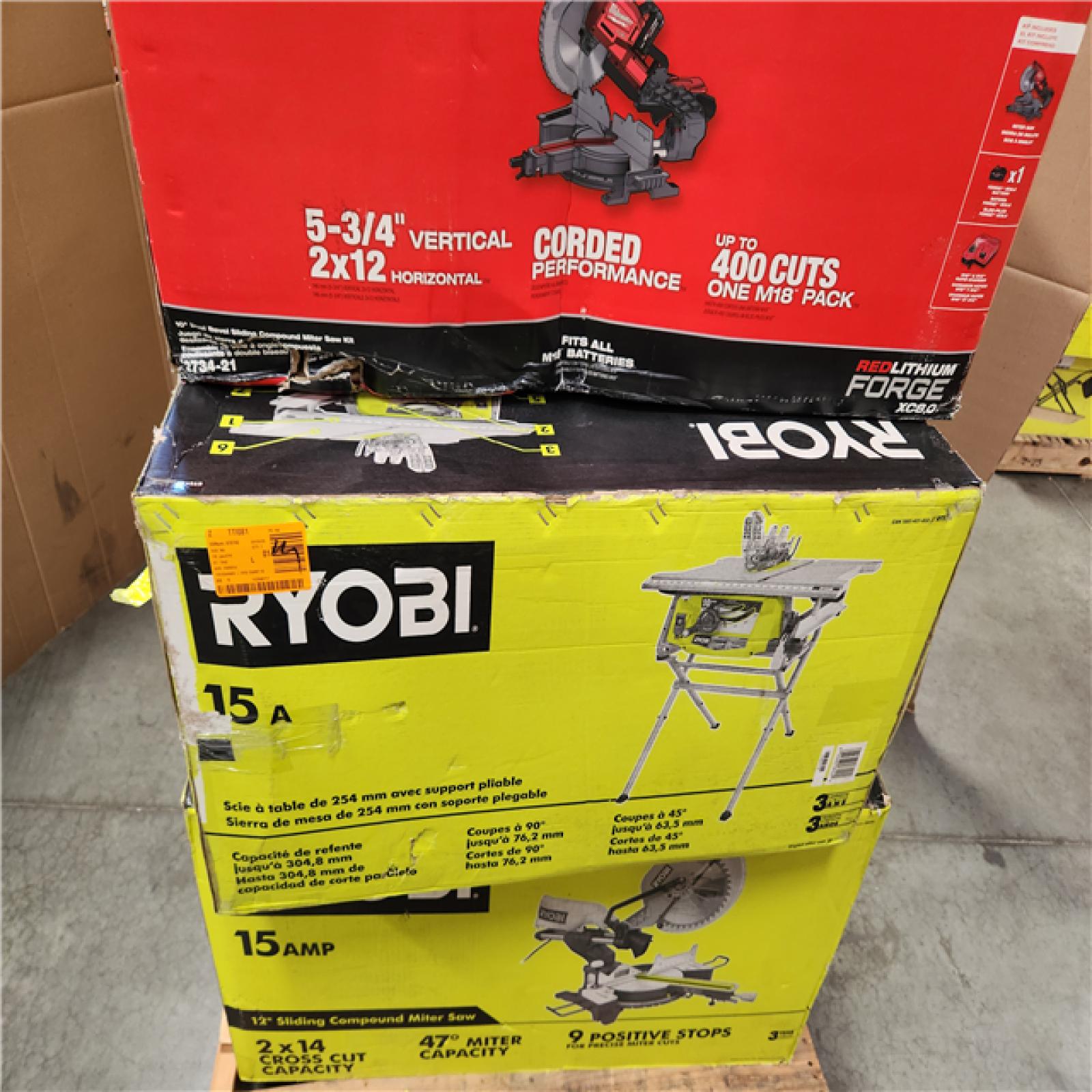 California AS-IS TOOL PALLET