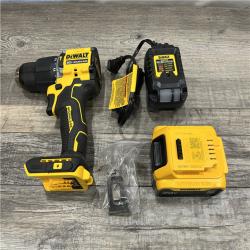 AS-IS DEWALT ATOMIC 20V Lithium-Ion Cordless 1/2 in. Hammer Drill Kit